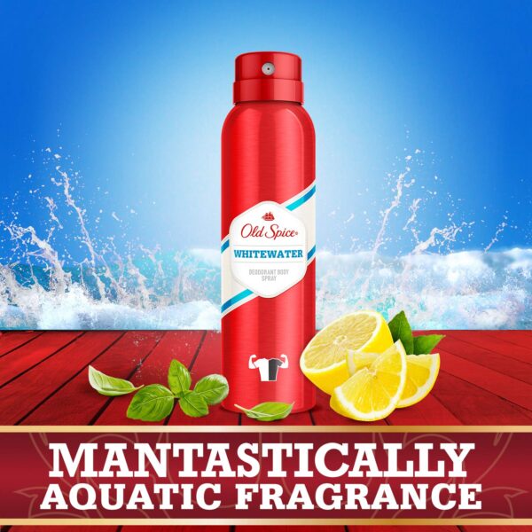 Deodorant-Old Spice-White Water-150ml - Image 2
